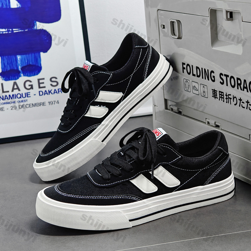 Men Canvas Shoes Summer Breath - Men Fashion Vintage reseña y precio