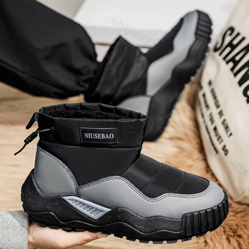 Men's Snow Boots 2025 Winter C - Mens Fashion Winter 2025 reseña y precio