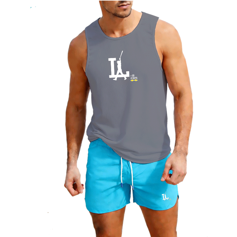 European Size Men Vest Shorts  - Mens Fashion Summer reseña y precio