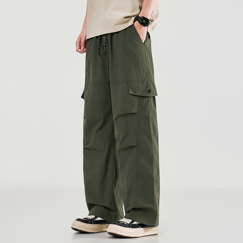 Summer Men's Workwear Wide Leg - Cargo Jogger Pants reseña y precio