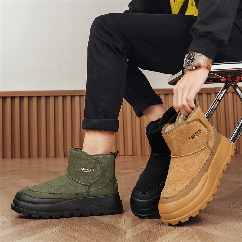 New Leather Men's Boots 2025 W - Mens Fashion Winter 2025 reseña y precio