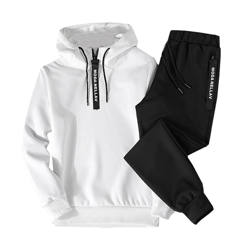 Men Outfit Set Jogger Sports S - Mens Fashion Suits reseña y precio
