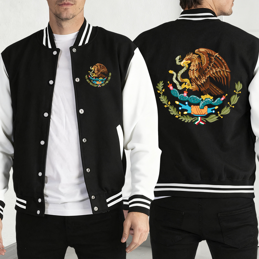 Mexico A Divine Eagle   Print  - Mens Fashion Baseball Jersey reseña y precio