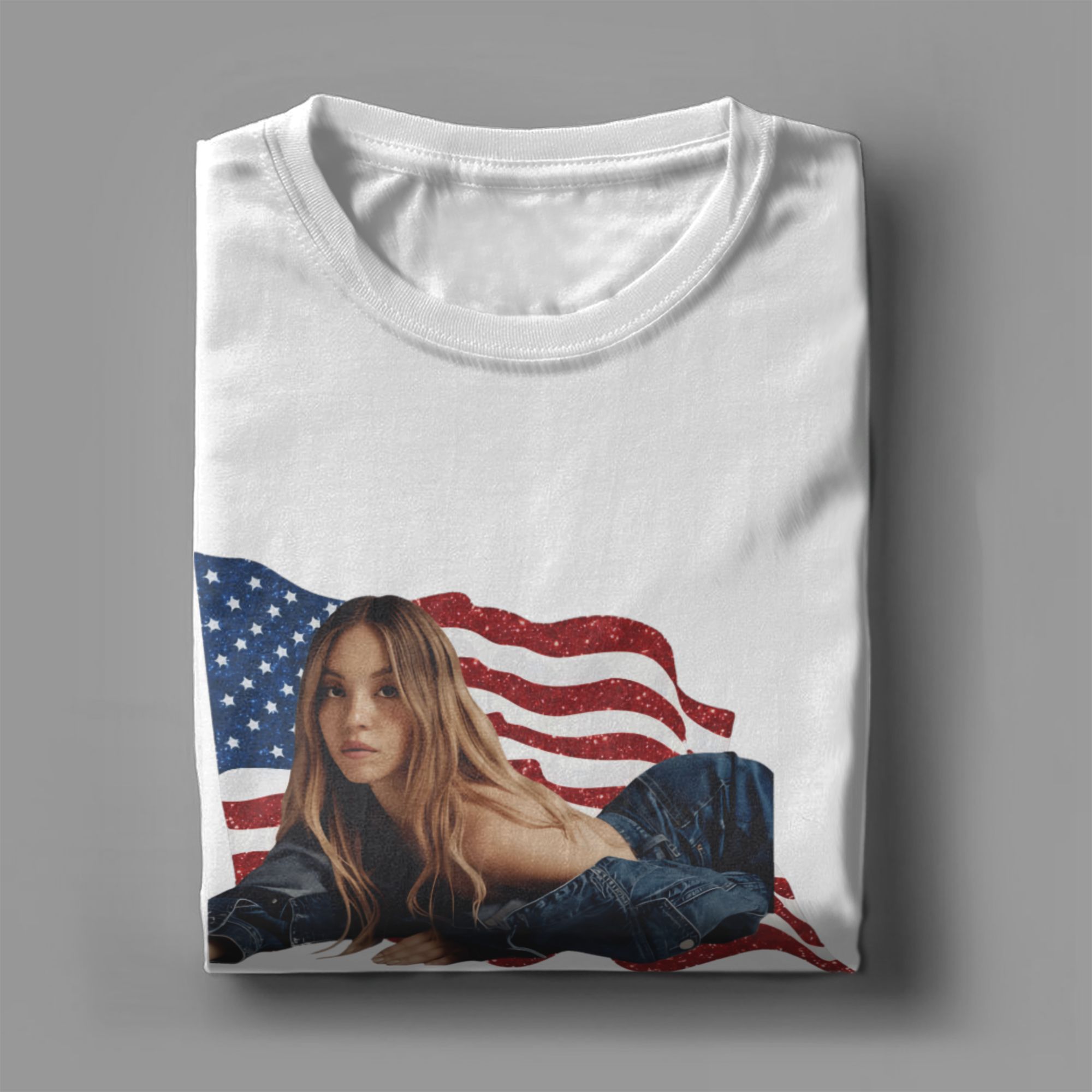 Sydney Sweeney Cotton T Shirt  - Men'S Fashion Sydney reseña y precio