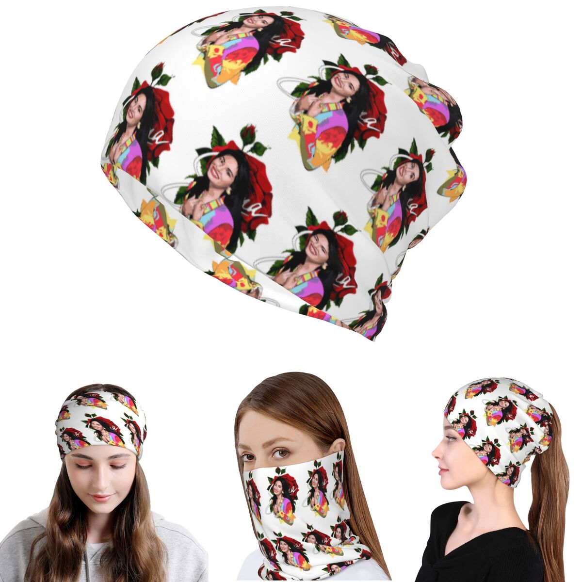 Selena Quintanilla Vintage Ban - Beanie Winter Hat reseña y precio