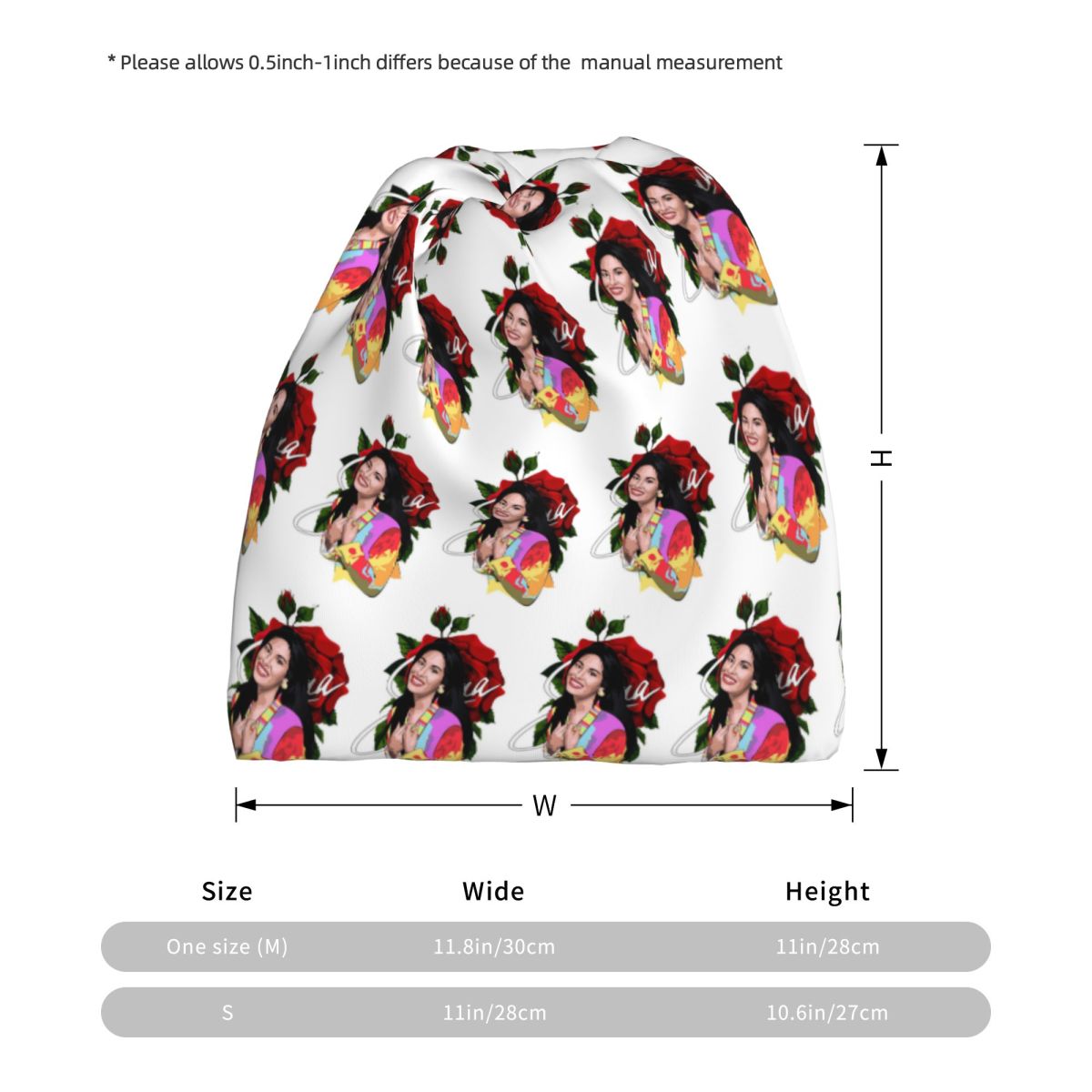 Selena Quintanilla Vintage Ban - Beanie Winter Hat reseña y precio