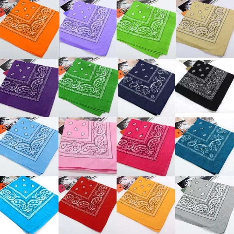 3/6pcs Hip Hop Bandana 23 Styl - Men Fashion Hair Style reseña y precio