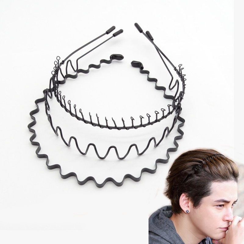 Fashion Black Metal Waved Spor - Men Fashion Hair Style reseña y precio