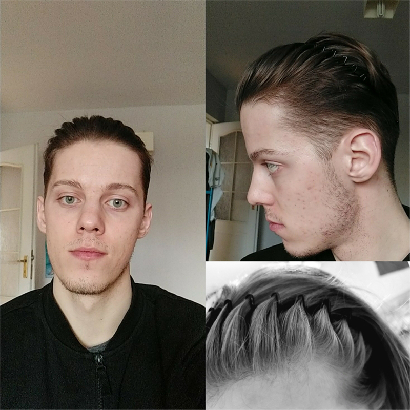 Fashion Black Metal Waved Spor - Men Fashion Hair Style reseña y precio