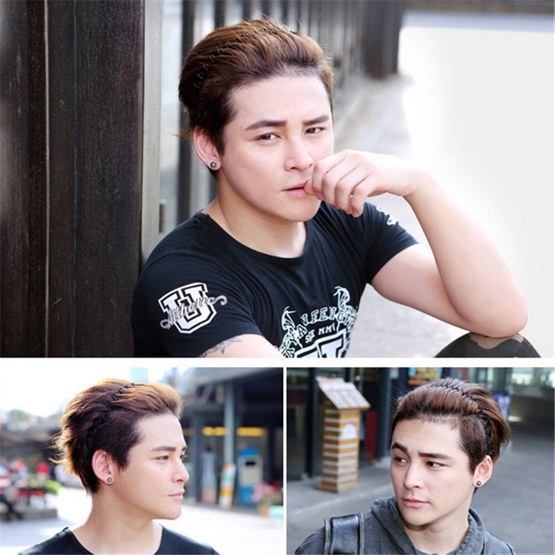 Fashion Black Metal Waved Spor - Men Fashion Hair Style reseña y precio