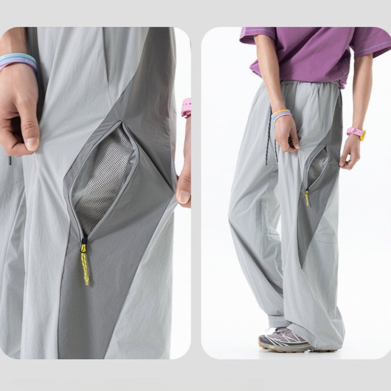 Unisex Ice Silk Pants  Quick D - Cargo Jogger Pants reseña y precio