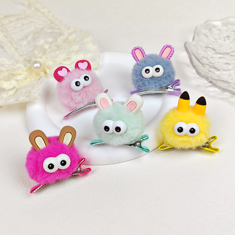5pcs plush big eyed five point - Men Fashion Hair Style reseña y precio