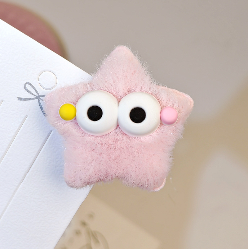 5pcs plush big eyed five point - Men Fashion Hair Style reseña y precio
