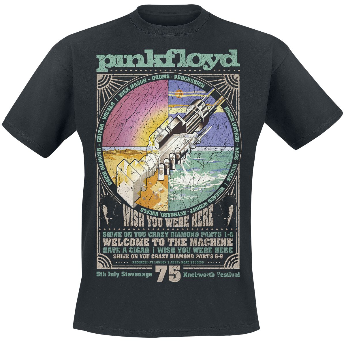 2026 Fit Pink Floyd Graphic Co - Men'S Fashion Pink Shirt reseña y precio