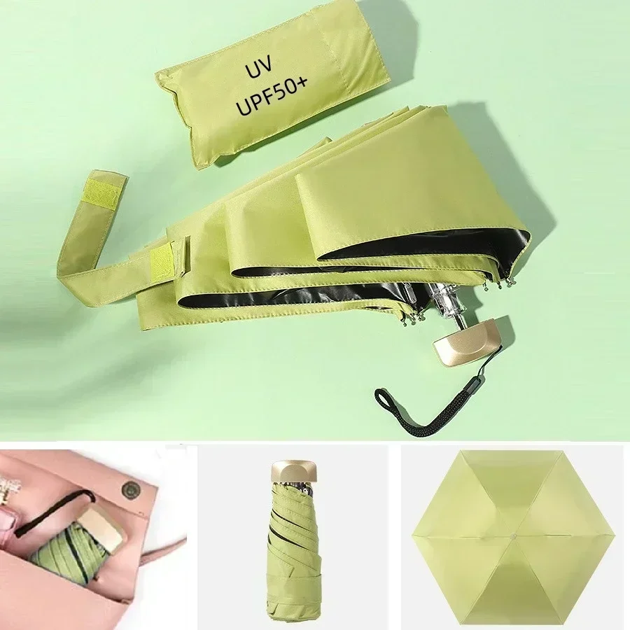 Mini five-fold umbrella sun pr - Men'S Fashion Umbrella reseña y precio