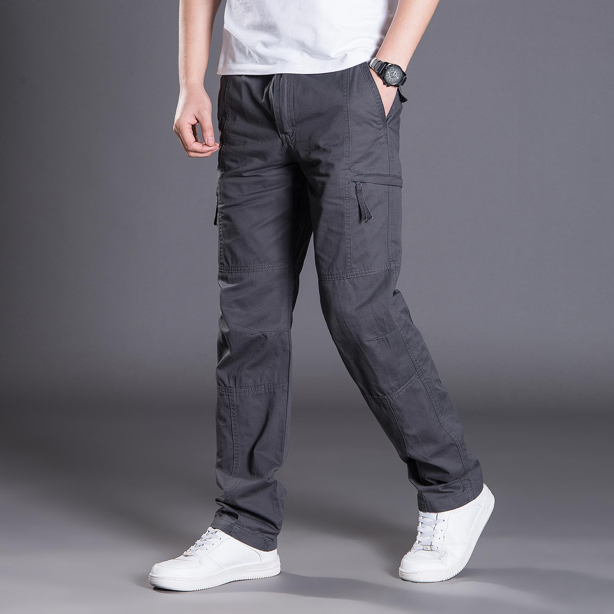 Mens Cargo Work Pants Ripstop  - Cargo Jogger Pants reseña y precio