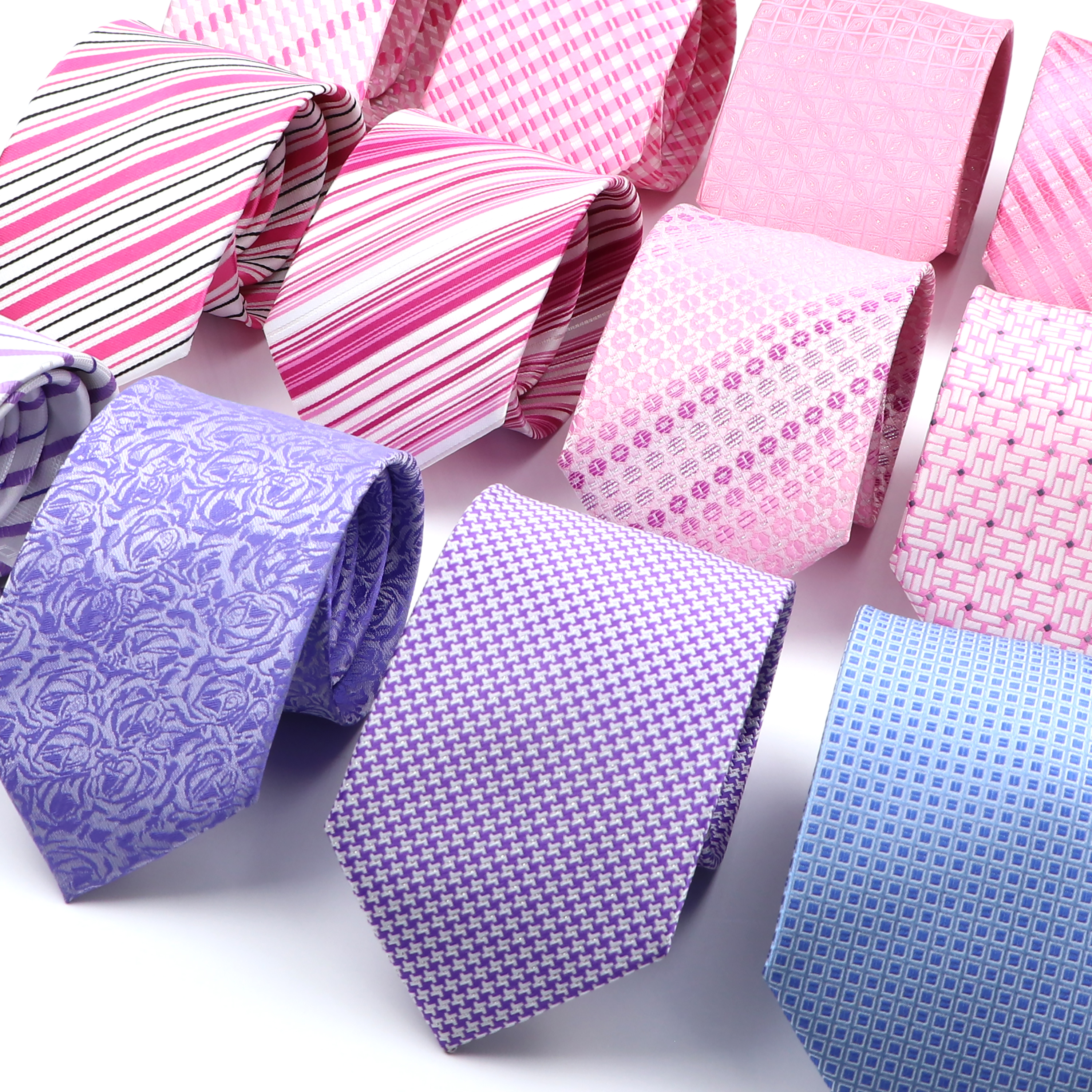 New Bright Pink Men Ties Class - Men'S Fashion Pink Shirt reseña y precio