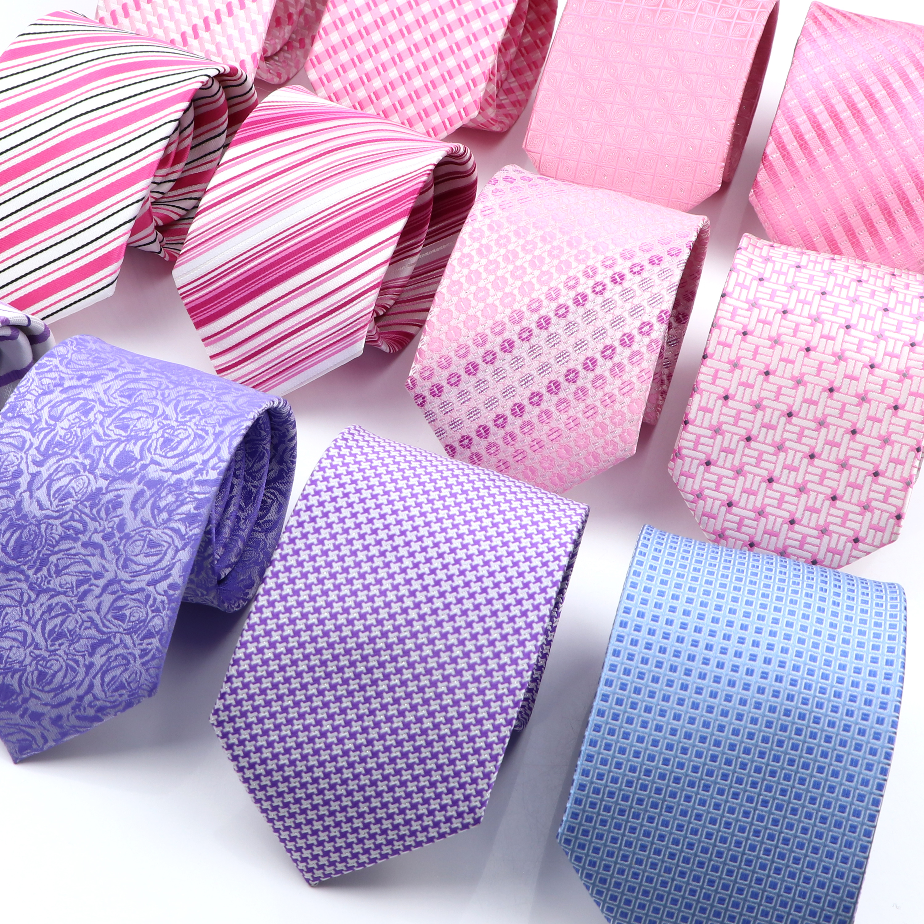 New Bright Pink Men Ties Class - Men'S Fashion Pink Shirt reseña y precio