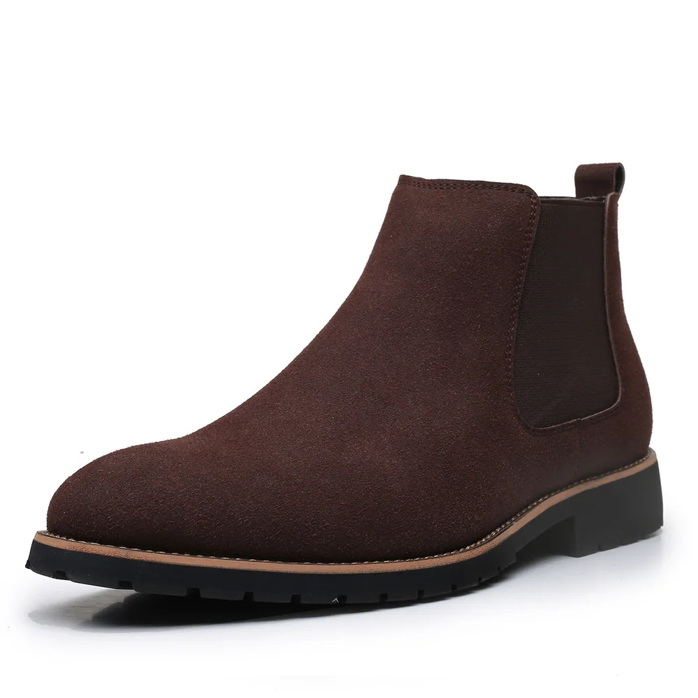 Men Ankle Boots British Style  - Mens Fashion Winter 2025 reseña y precio