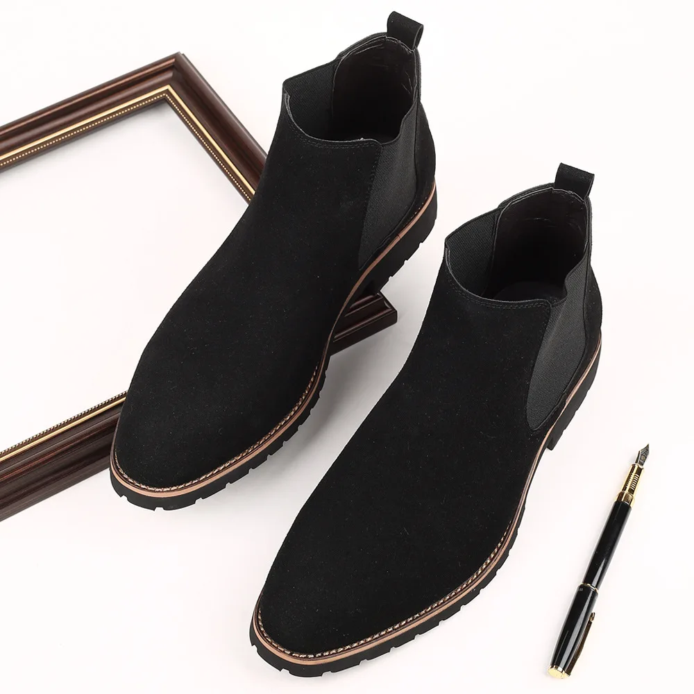 Men Ankle Boots British Style  - Mens Fashion Winter 2025 reseña y precio