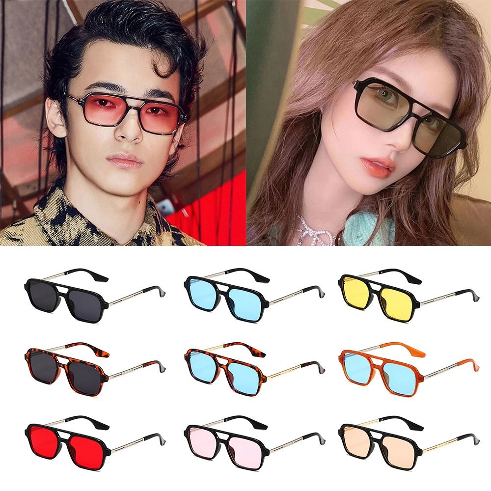 Fashion UV400 Protection Squar - Men'S Fashion 70S reseña y precio