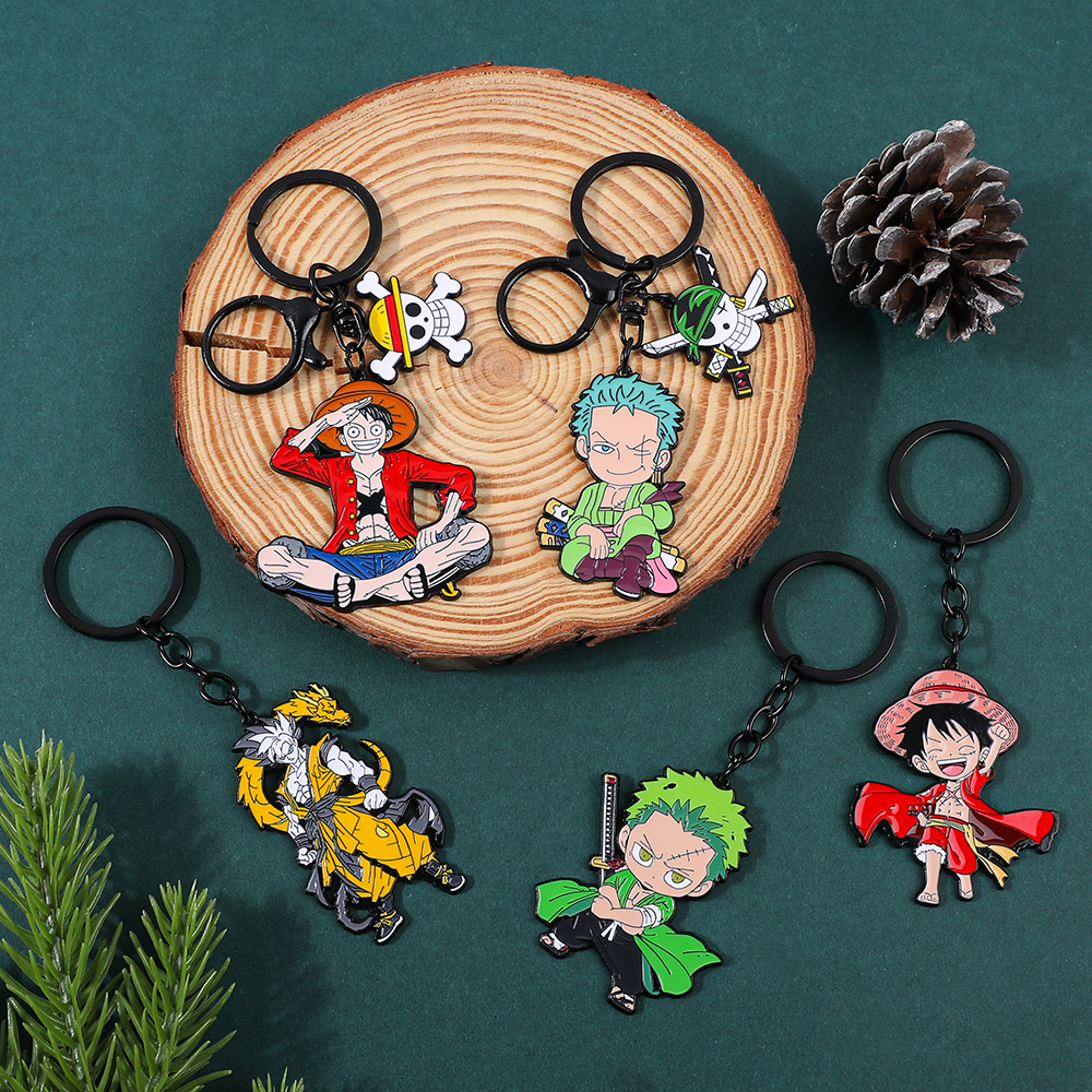 One Piece Anime Keychain Featu - Men'S Fashion Accessories reseña y precio