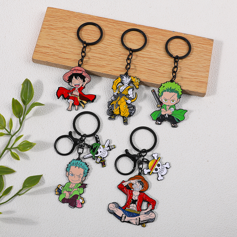 One Piece Anime Keychain Featu - Men'S Fashion Accessories reseña y precio