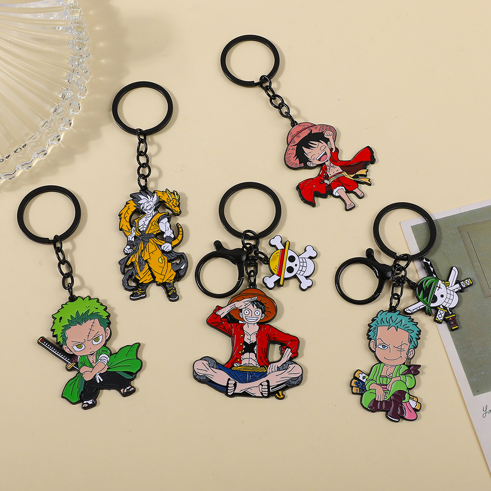 One Piece Anime Keychain Featu - Men'S Fashion Accessories reseña y precio
