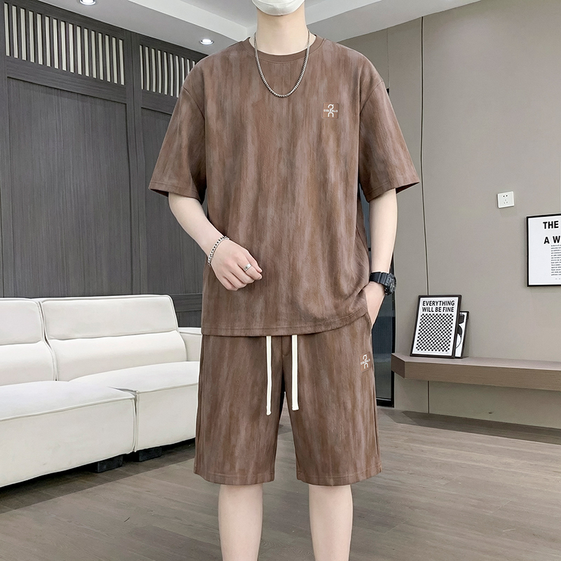 【T-Shirt + 5-Point Shorts】Men' - Men'S Fashion T Shirts reseña y precio
