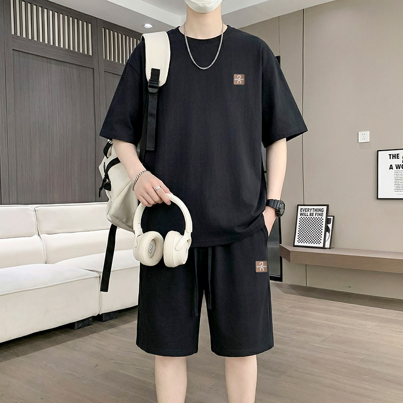 【T-Shirt + 5-Point Shorts】Men' - Men'S Fashion T Shirts reseña y precio