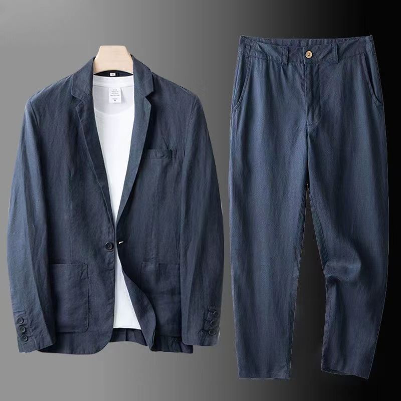 Spring Autumn Fashion Men Line - Mens Fashion Suits reseña y precio