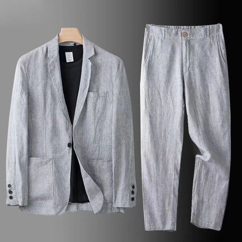Spring Autumn Fashion Men Line - Mens Fashion Suits reseña y precio