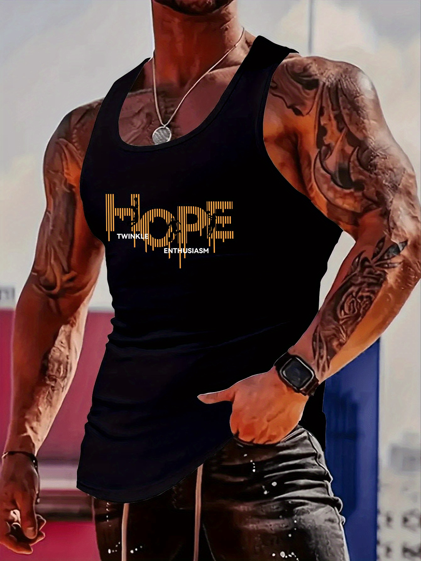 Fashionable trend muscular man - Men'S Fashion T Shirts reseña y precio