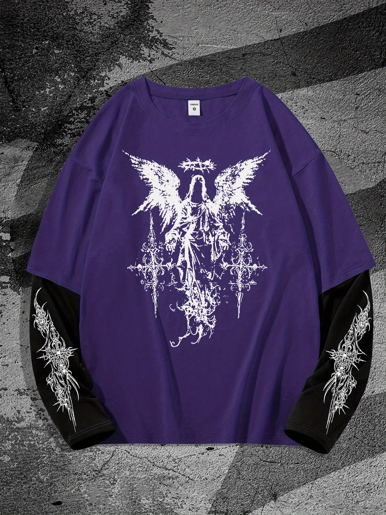New men's long-sleeved T-shirt - Mens Fashion Summer reseña y precio