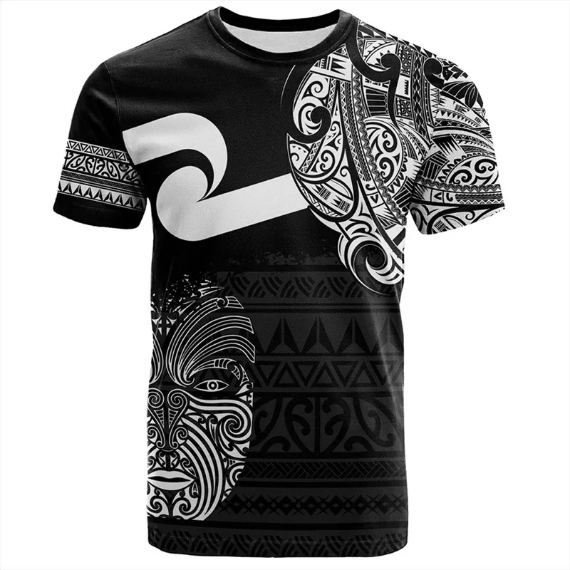 Summer New Zealand Maori Rugby - Mens Fashion Rugby Shirts reseña y precio