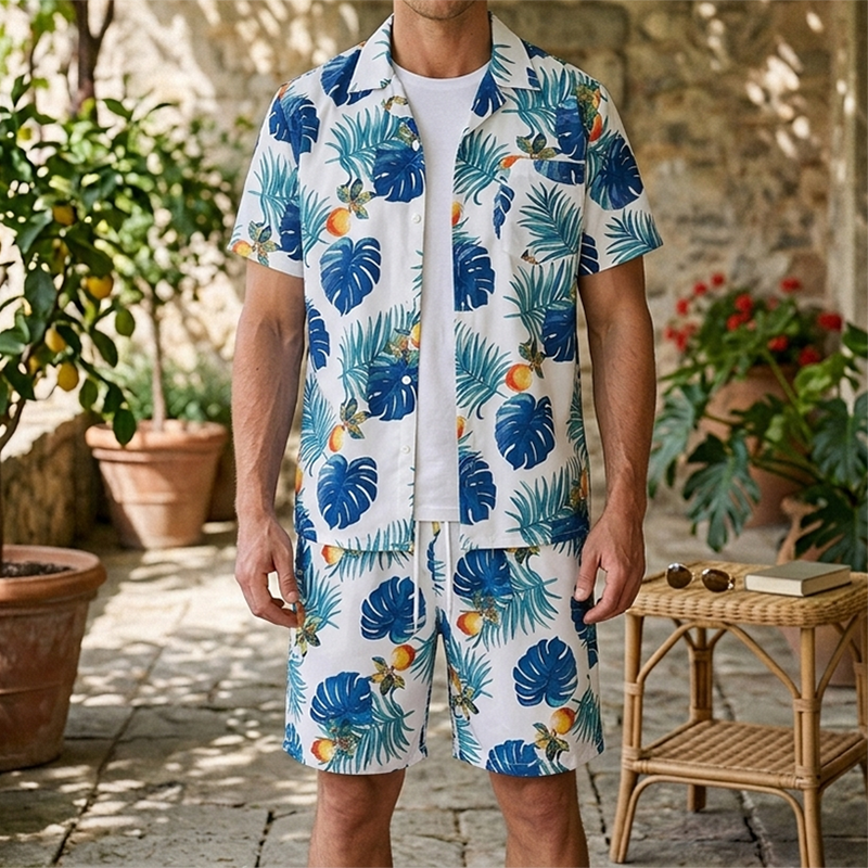 Fashion Men's Hawaiian Party B - Mens Fashion Suits reseña y precio