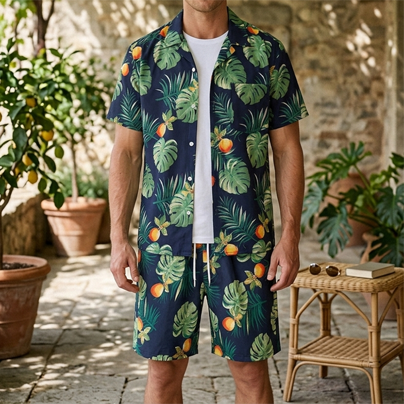 Fashion Men's Hawaiian Party B - Mens Fashion Suits reseña y precio