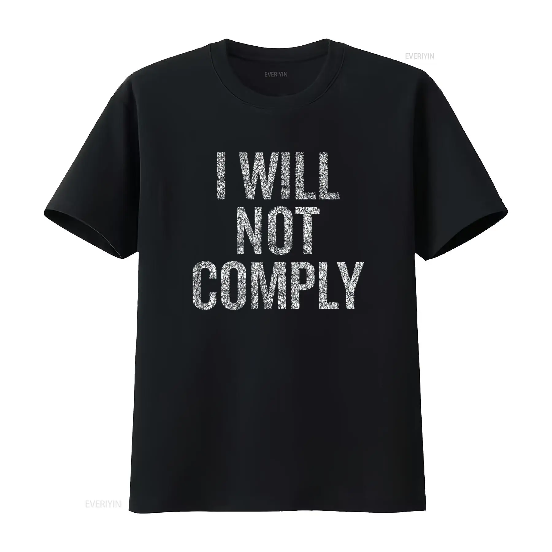 I will not comply gift T Shirt - Men'S Fashion Everyday reseña y precio