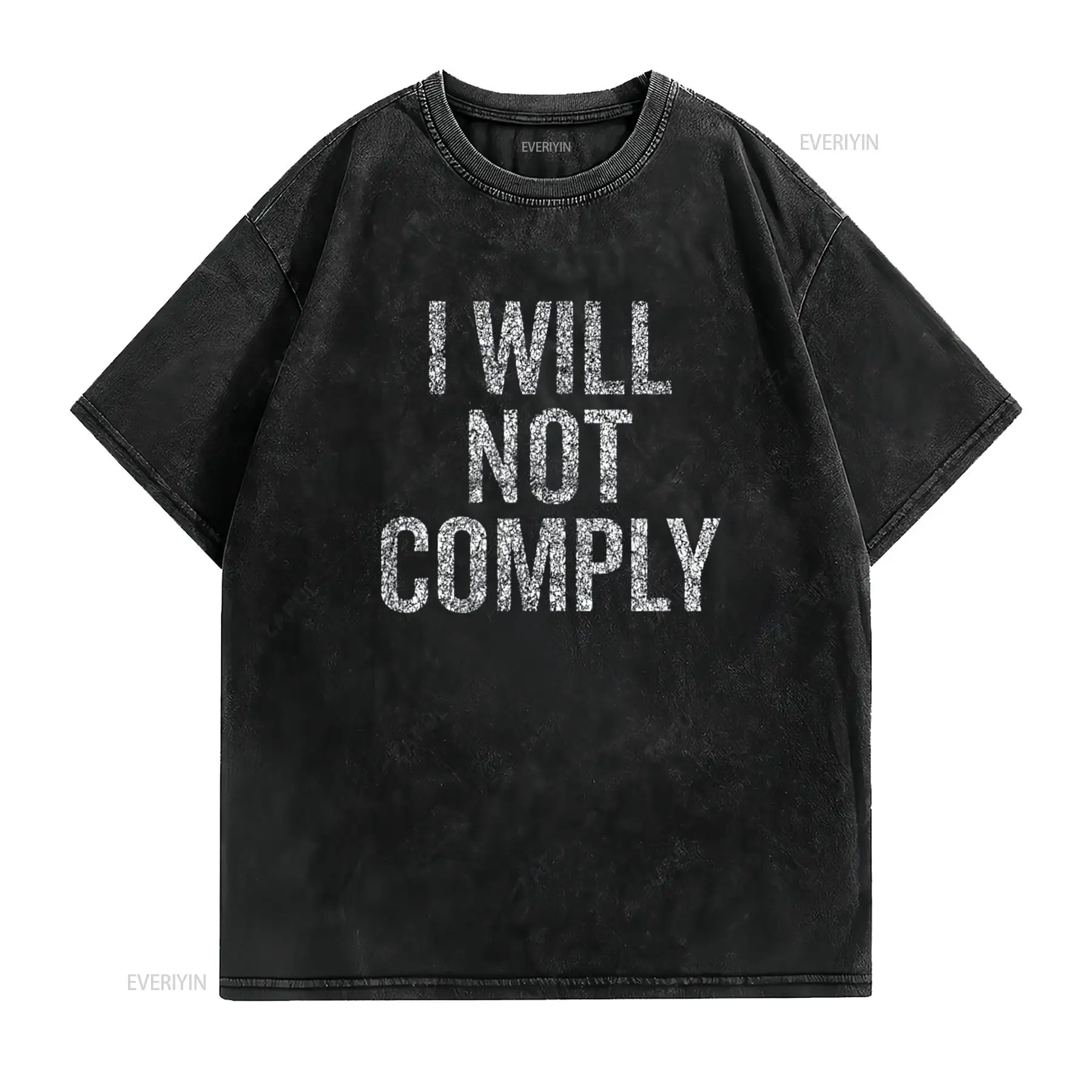 I will not comply gift T Shirt - Men'S Fashion Everyday reseña y precio