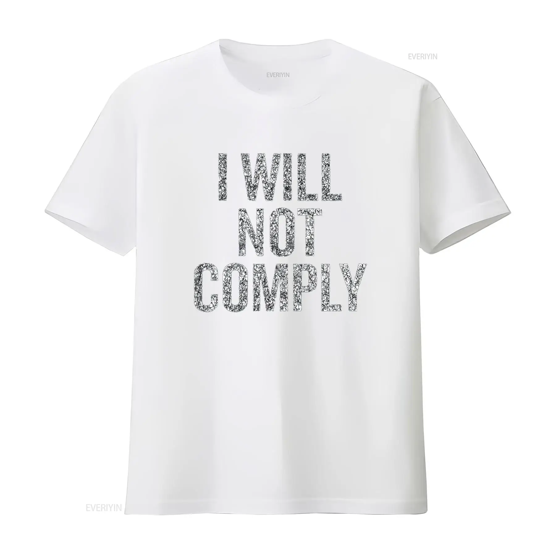 I will not comply gift T Shirt - Men'S Fashion Everyday reseña y precio