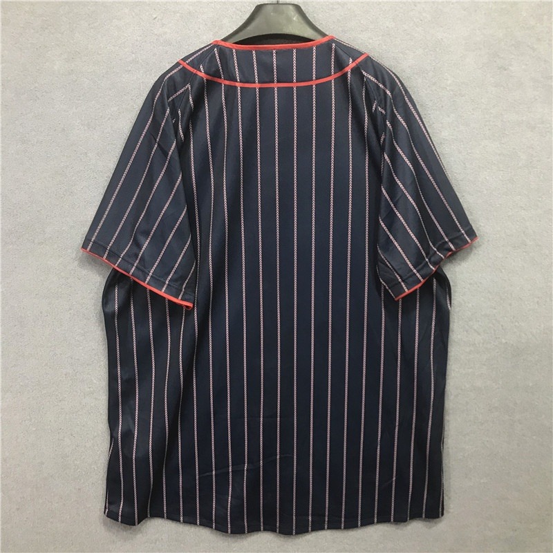 Retro Striped Baseball Jersey  - Mens Fashion Baseball Jersey reseña y precio