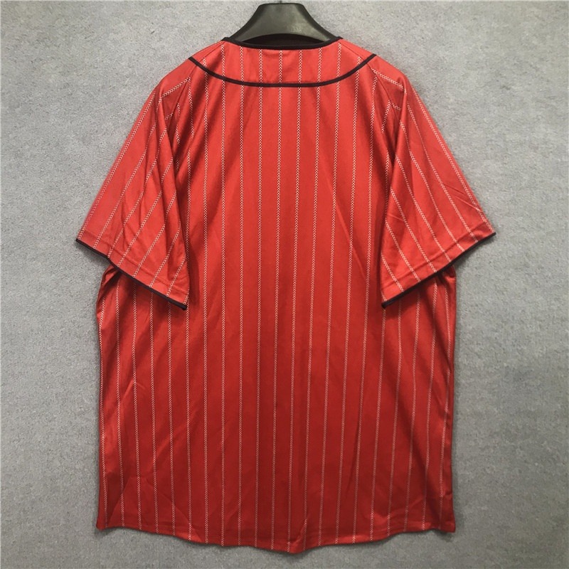 Retro Striped Baseball Jersey  - Mens Fashion Baseball Jersey reseña y precio