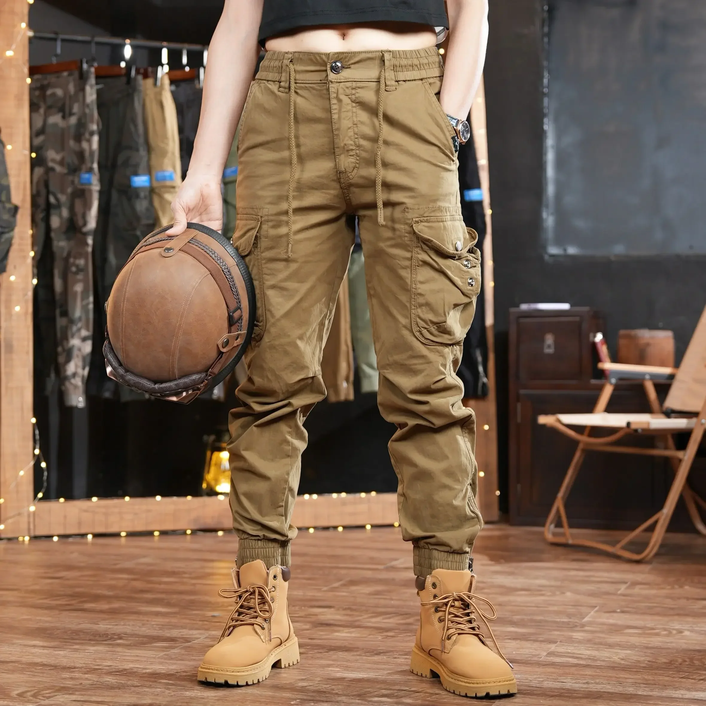 Multi Pocket Outdoor Trousers  - Cargo Jogger Pants reseña y precio