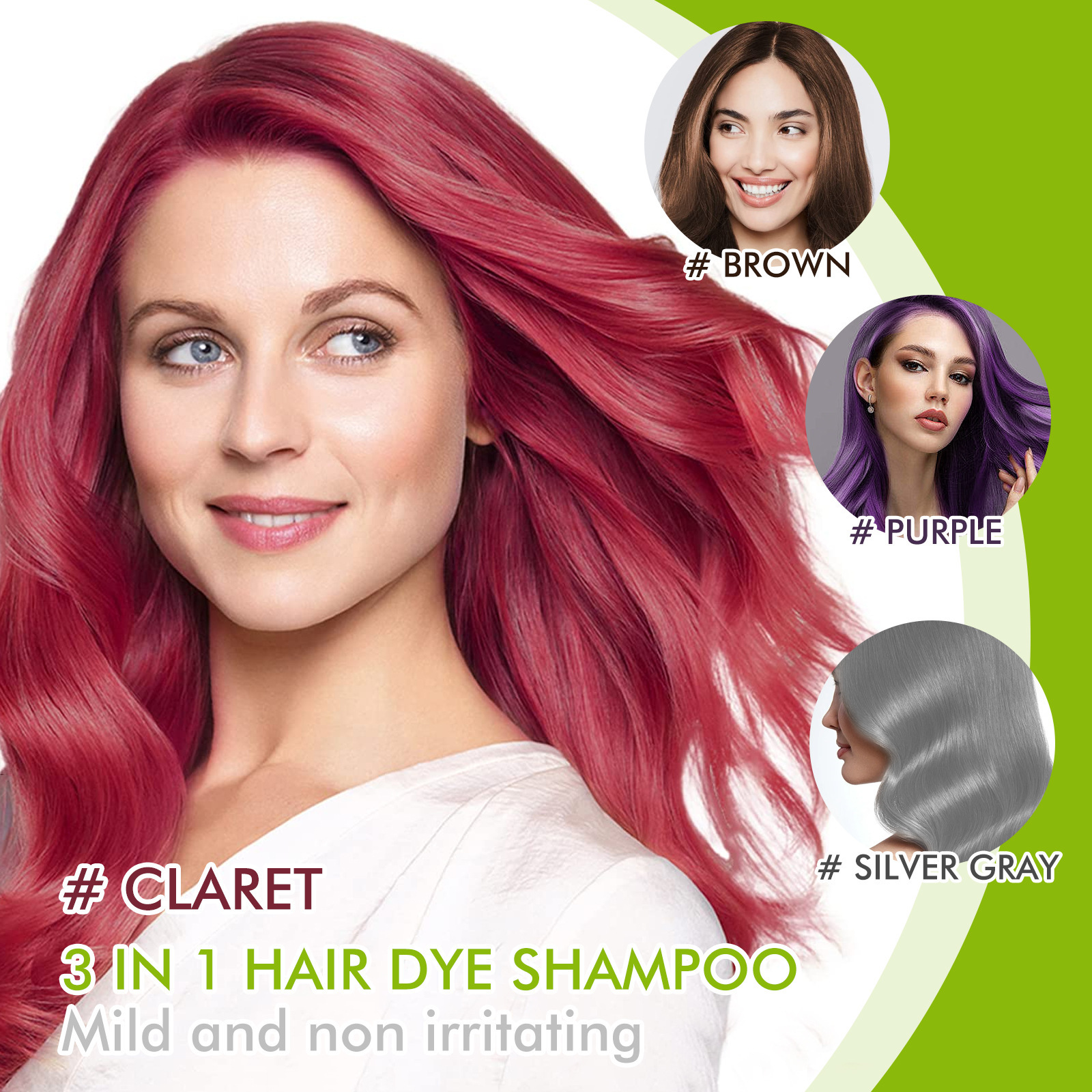 3 In 1 Hair Coloring Shampoo N - Men Fashion Hair Style reseña y precio