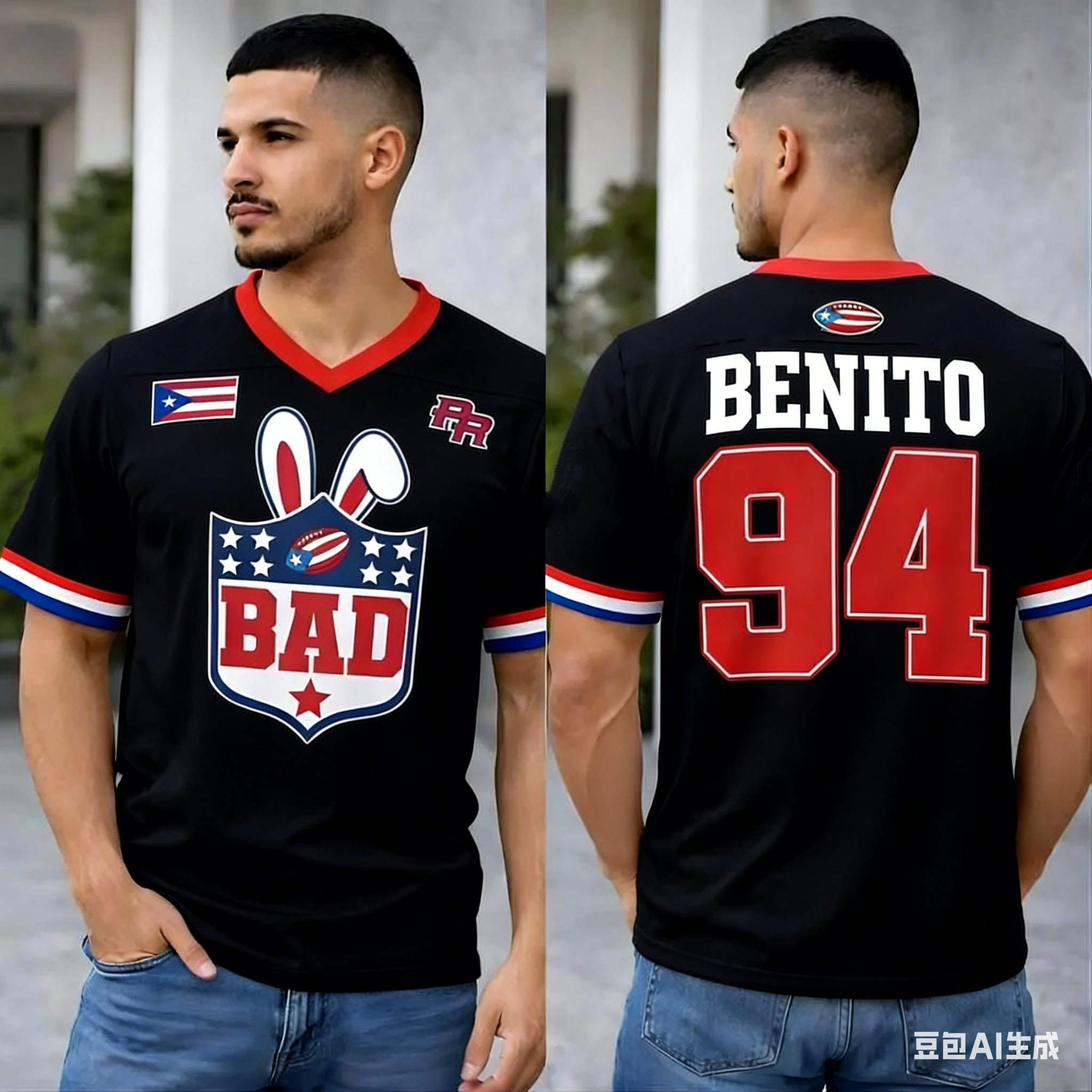Team Benito 94 Benito Bowl Rug - Mens Fashion Rugby Shirts reseña y precio