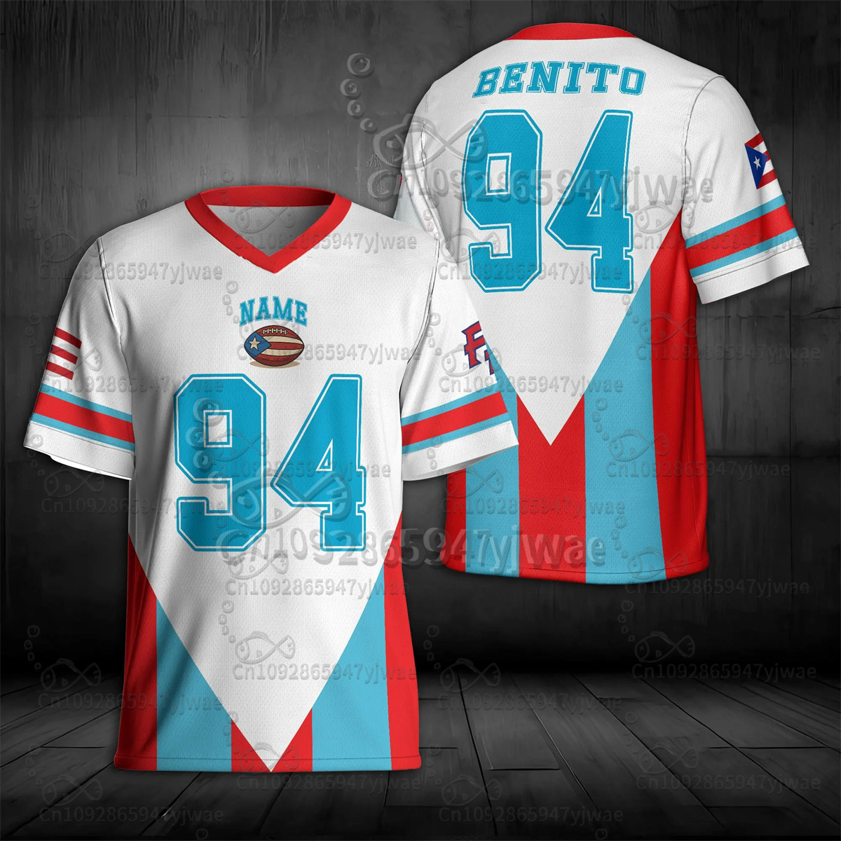 Team Benito 94 Benito Bowl Rug - Mens Fashion Rugby Shirts reseña y precio