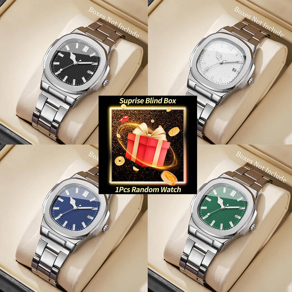 1PC Surprise Mystery Watch Bli - Mens Fashion Watch reseña y precio